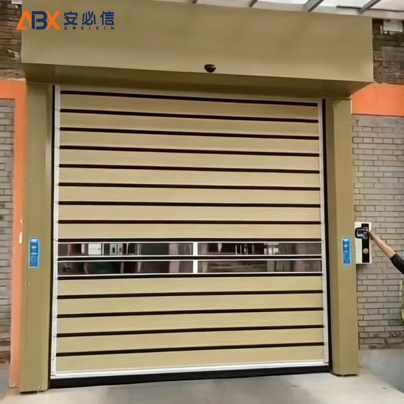 长春市螺旋式快速门